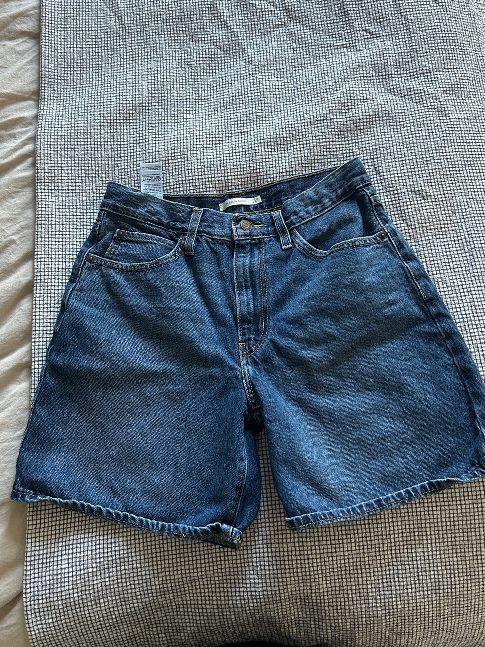 Levi’s ‘94 Denim Baggy Shorts Classic Denim Shorts - “Cookie Crunch” color